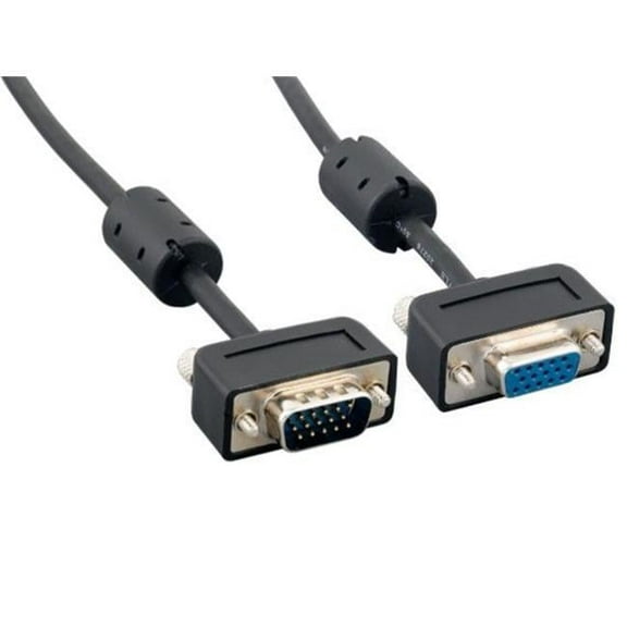 Sanoxy SNX-CBLR-MO114-1210 10 ft. Slim SVGA HD15 Male to Female Monitor Extension Cable