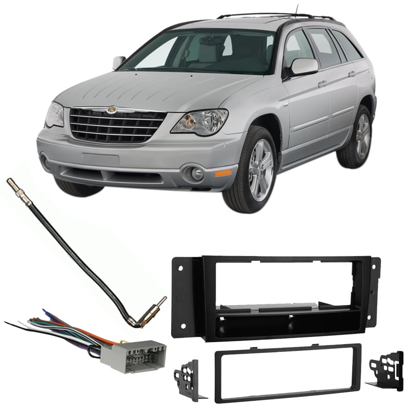 Fits Chrysler Pacifica 0408 Single DIN Stereo Harness Radio Install