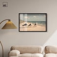 thumbnail image 3 of Seagulls at the Beach I Shadowbox Print Coastal Art by Art Remedy, Black Frame, 36 x 24, 3 of 7