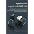 thumbnail image 3 of KZ AZ09 Bluetooth 5.2 Module IEM Bluetooth Adapter Wireless Waterproof Ear Hook Extra Long Battery Life Bluetooth Cable for ​KZ ZS10 PRO/ZS10 PRO X/ZSN Pro X/ZSN PRO/AS16 PRO/Zax, CRA/C12(C pin), 3 of 14