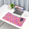 thumbnail image 4 of Kdxio Colorful Donuts 1 Print Large Gaming Mouse Pad,Non-Slip Base,Water Resist Keyboard Pad for Gamer,Office & Home,29.5 x 15.8 in, 4 of 6