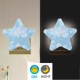 thumbnail image 4 of Star Night Light Auto On/Off Plug-in Wall Light with Light Sensor Warm White LED for Home Party Delicate Snowflakes Patter, 4 of 6