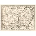 thumbnail image 3 of HISTORIX 1763 Colonial America Vintage Map Poster Wall Art Print, 24 x 36 Inch, 3 of 7