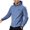 Blue, variant on SUYIDA Men's Casual Hooded Jacket, Long Sleeve Lightweight Zip Up, Outdoor Windbreaker for Everyday Travel