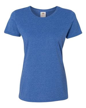 Shop Fruit of the Loom Mens Iconic 150 Heather T-Shirt - Heather Royal Online in Oman