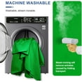 thumbnail image 5 of Emart Green Screen Backdrop,8x10ft Photography Green Background  Fabric Kit with 4 Clip for Video, 5 of 7