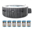 thumbnail image 1 of Intex PureSpa Plus Greywood Inflatable Hot Tub Jet Spa w/ Filter Cartridges, 1 of 10