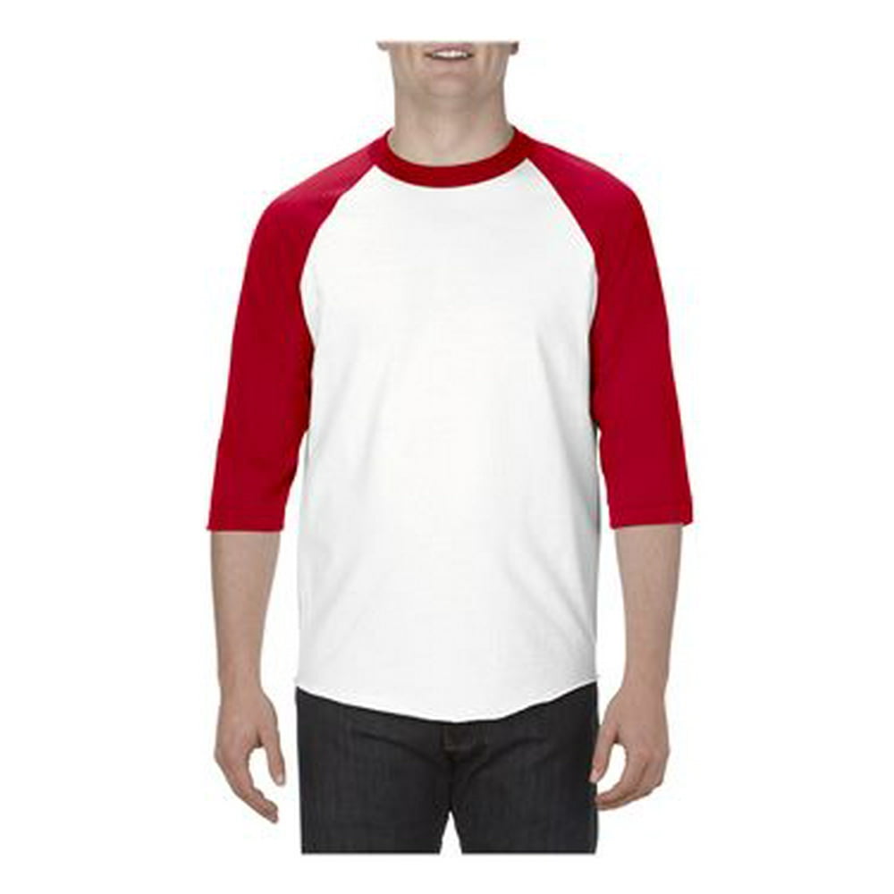 Alstyle - ALSTYLE Classic Raglan Three-Quarter Sleeve T-Shirt 1334