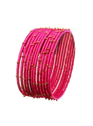 Indian Silk Thread Bangles, Kundan Bangle, Wedding Bracelets, Bollywood Bracelet, Pakistani Braclet, Hippie Jewelry, Bridal Kangan, Glass Bangals