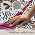 thumbnail image 6 of ODIKA Zebra Stripe Tower Centerpiece Print Spotted Leopard Playful Foldable Easy Care for King Size Bedroom, Master Suite, Under Bed, 6 of 7