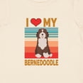 thumbnail image 4 of Inktastic Bernedoodle Dog Lover Boys or Girls Baby T-Shirt, 4 of 5