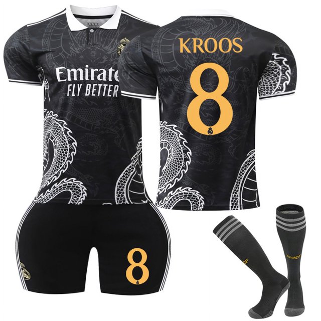 2025 Mens Kids RONALDO 7# BELLINGHAM 5# RODRYGO 11# KROOS 8# Football Soccer Jersey