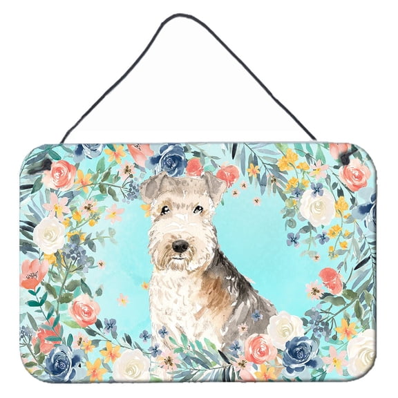 Carolines Treasures CK3420DS812 Lakeland Terrier Wall or Door Hanging Prints 8x12 multicolor
