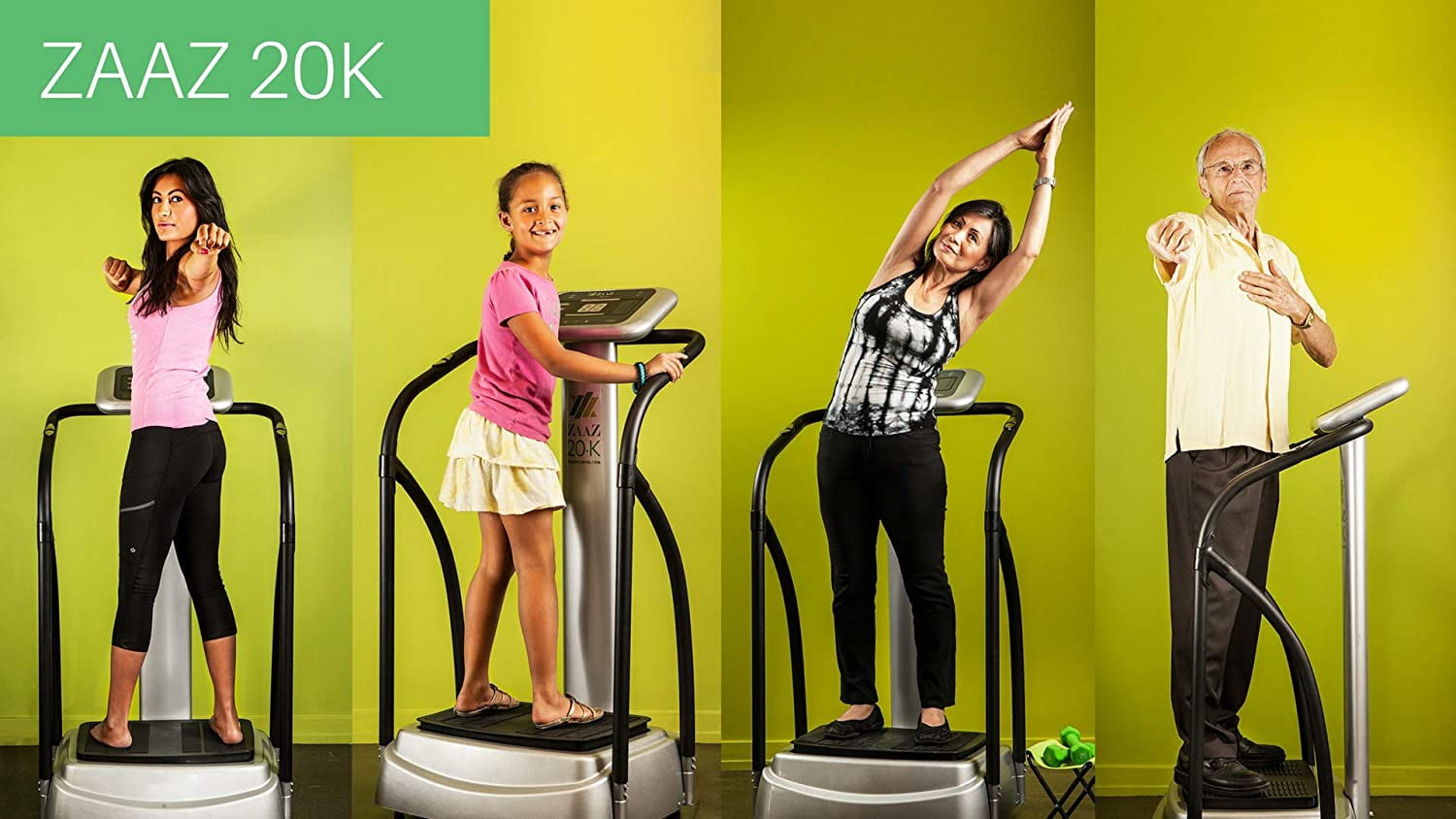 ZAAZ 20K World’s #1 Oscillation Vibration Machine for Pain Management, Circulation, Balance and Flexibility