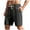 Dark Gray, variant on Leey-World Men's Athletic Shorts Mens Casual Shorts Cotton Drawstring 9 inch Chino Shorts Stretch Elastic Waist Summer Beach Golf Shorts(Coffee,S)