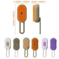 thumbnail image 3 of Pet Spritz Brush for Cats Spritz Defur Comb Cat Steam Brush for Massaging and Cleaning Shedding for Long and Short Hair Cats and Dogs Grooming Tool,Khaki, 3 of 9