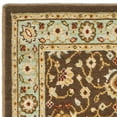 thumbnail image 2 of SAFAVIEH Tuscany Cory Floral Bordered Wool Runner Rug, Brown/Light Blue, 2'3" x 7'6", 2 of 4