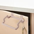thumbnail image 4 of Hooks Kitchen Cabinet Door Wall Mounted Garbage Bag Holder for Drawer Kitchen Hanging Can Organizer, 4 of 6