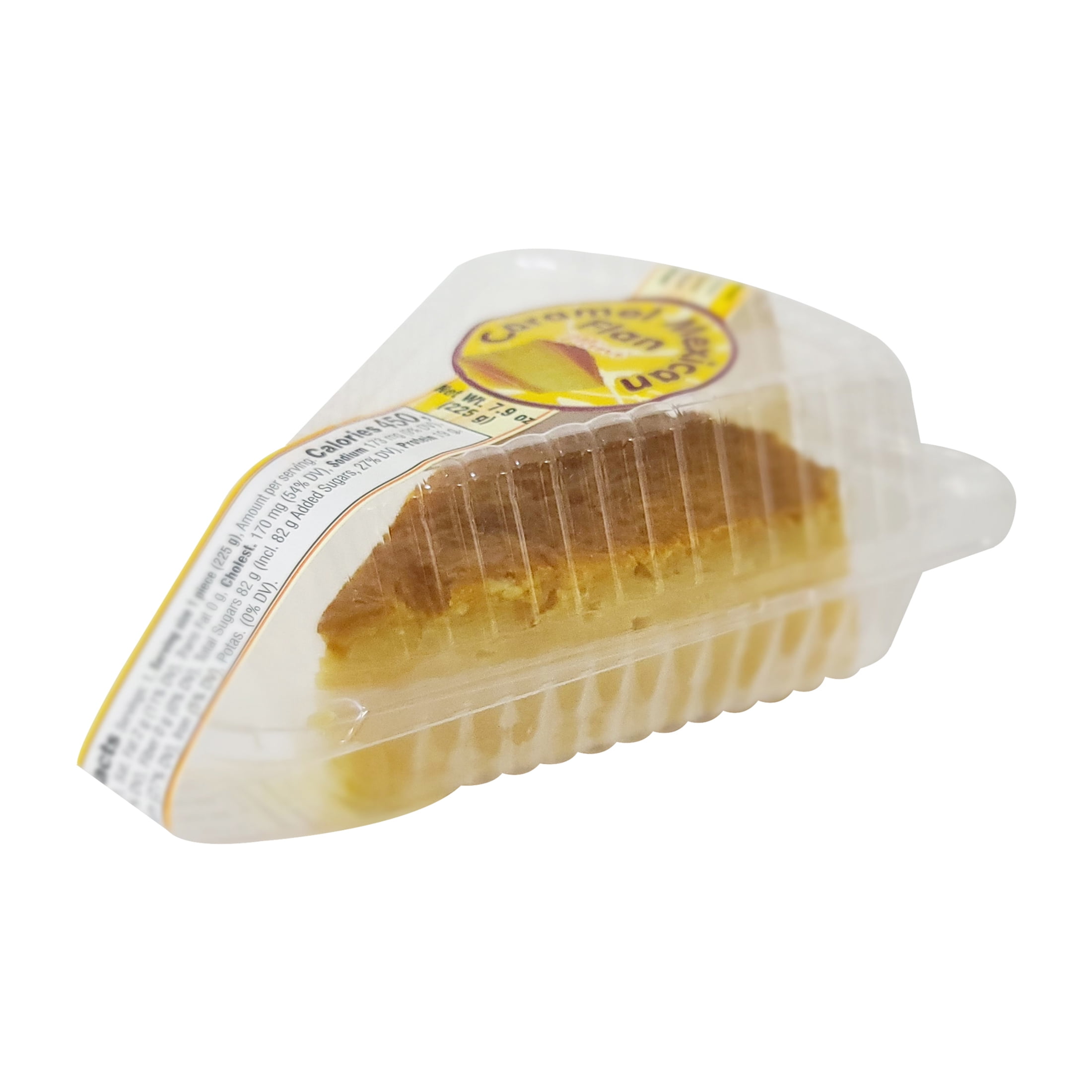 Cabin Foods Mini Flan Cake with Caramel Custard, Traditional Mexican Dessert, 7.9oz, Frozen