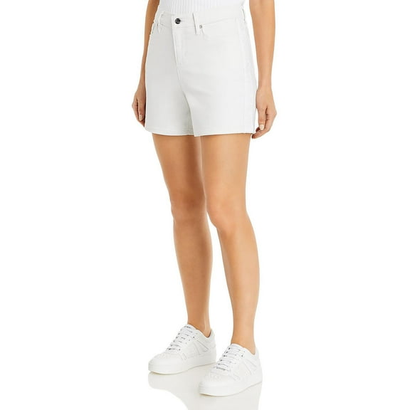Karl Lagerfeld Paris Womens Stretch Logo Casual Shorts