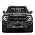 thumbnail image 4 of iPick Image for Ford F-150 Raptor 3D Dark Gray Logo on Black Stainless Steel License Plate, Official Licensed, 4 of 5