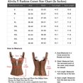 thumbnail image 5 of Femmes PVC Renaissance Lacets vers le Haut Bondé Bustier Jarretelles, 5 of 5