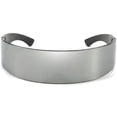 thumbnail image 1 of Gafas de Sol Dollger futuristas espaciales cíclope sin montura unisex, 1 of 8
