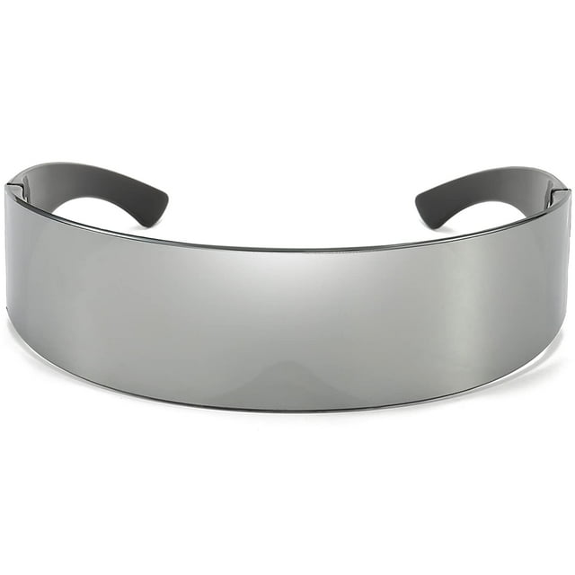 Gafas de Sol Dollger futuristas espaciales cíclope sin montura unisex