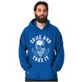thumbnail image 5 of Defend Freedom Liberty Flag Skull Unisex Plus Size Hoodie Brisco Brands 3X, 5 of 6