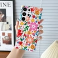 thumbnail image 2 of S22 Ultra Case, for Samsung Galaxy S22 Ultra Case for Women Girls Glitter Marble Floral Soft Silicone Slim Thin Cute Flexible Protective Girly Phone Case for Galaxy S22 Ultra 5g, 2 of 13