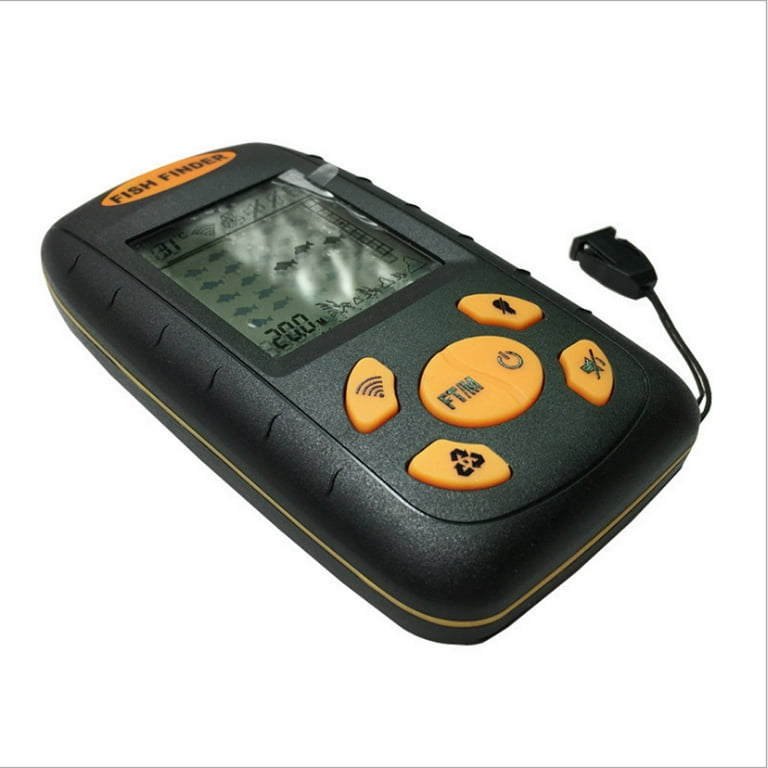 Floleo Clearance Handheld Fish Finder Portable Fishing Fishfinder Fish  Depth Finder