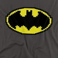 thumbnail image 2 of Batman T-Shirt Pixel Symbol Unisex Graphic Tee For Men & Women, 2 of 7