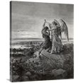 thumbnail image 1 of 36 Po Jacob Luttant avec le Tirage d'Art Ange - Gustave Dore, 1 of 1
