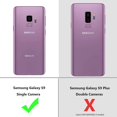 thumbnail image 2 of Funda de teléfono celular KIOMY para Samsung Galaxy S9 transparente a prueba de golpes, 2 of 6