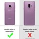 thumbnail image 2 of Funda de teléfono celular KIOMY para Samsung Galaxy S9 transparente a prueba de golpes, 2 of 6