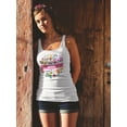 thumbnail image 2 of Cute Hippie Fashion Tank Women -Image by Shutterstock, Female x-Large, 2 of 4