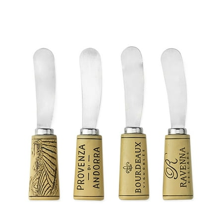 - Grapevine™: Cork Handled Cheese Spreader Set by Twine®