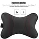 thumbnail image 5 of Almohada Para El Cuello Reposacabezas Del Automóvil, Accesorios Para Automóviles Cojín Para El Descanso Del Automóvil De Cuero Asiento Para La Cabeza Reposacabezas Para El Cuello Almohada(Negro), 5 of 14
