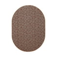 thumbnail image 1 of Furnish My Place Indoor/Outdoor Rug Rust 2' x 3' Oval Made in Usa, Area Rugs Great for Kids, Pets, Event, Wedding, 1 of 5