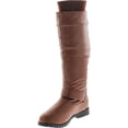 thumbnail image 2 of West Blvd Womens Osaka Riding Motorcycle Sweater Boots, 2 of 4