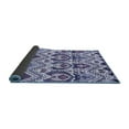 thumbnail image 2 of Ahgly Company Indoor Rectangle Abstract Blue Modern Area Rugs, 8' x 12', 2 of 4