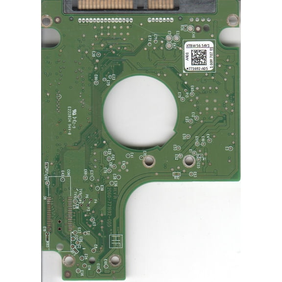 WD7500KPVT-00U4RT1, 771692-A05 AAD1, WD SATA 2.5 PCB