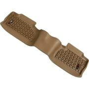 Rugged Ridge by RealTruck | 83951.14 Floor Liner, Rear; Tan, Compatible with 2014-2018 Chevrolet / GMC Silverado / Sierra 2500 / 3500 Crew Cab, Sierra 1500 Crew Cab