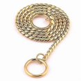 thumbnail image 1 of Heavy Duty Dog Choke Collar Slip Chain Snake Collar Anti-Rust Training Collar for Small & Large Dogs Black, 1 of 5