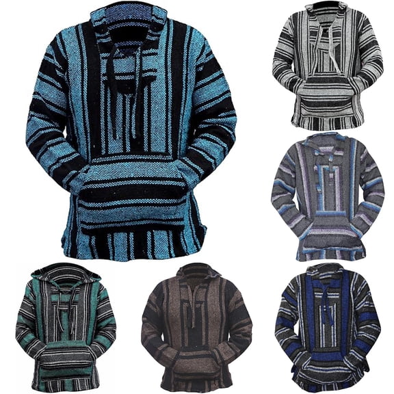 VOUZZA Graphic Hoodies for Men 3D Graphic Print Long Sleeve Pullover Sweatshirt, Casual Hooded Sweater Top, Streetwear Pullover