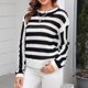 thumbnail image 1 of Puntoco Suéter Mujer Bloque De Color Suéteres De Manga Larga De Gran Tamaño Otoño Invierno Casual Suelto Cuello Redondo Suéter De Punto Acanalado Liquidación De Navidad Puntoco Puntoco-1247, 1 of 9