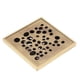 thumbnail image 5 of Drenaje de piso cuadrado, desagüe de ducha cuadrado de estilo antiguo, inodoro, para baño, cocina, balcón, 5 of 5
