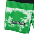 thumbnail image 4 of Bañador tipo bañador Minecraft Creeper para niños pequeños de 5 a 6 años, 4 of 5