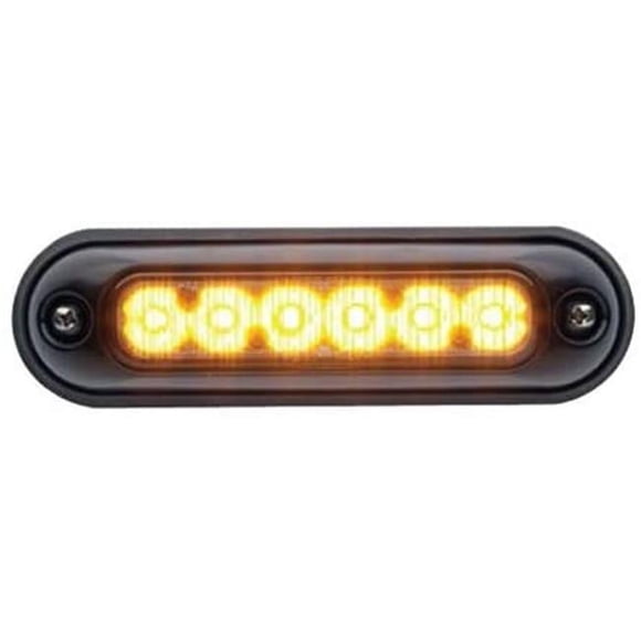 Whelen WIONSMA Ion Surface Wie-Angle Bolt-on Mount, Amber Black