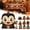 Style H, variant on Vintage Halloween Wooden Character Tabletop Decor - Halloween Wooden Character Tabletop Decor (Style K)